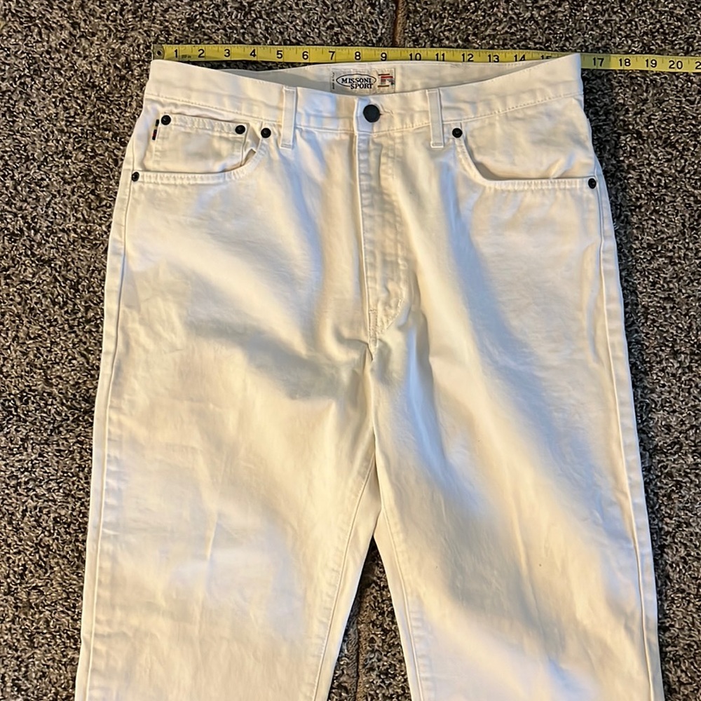 Missoni Sport white jeans